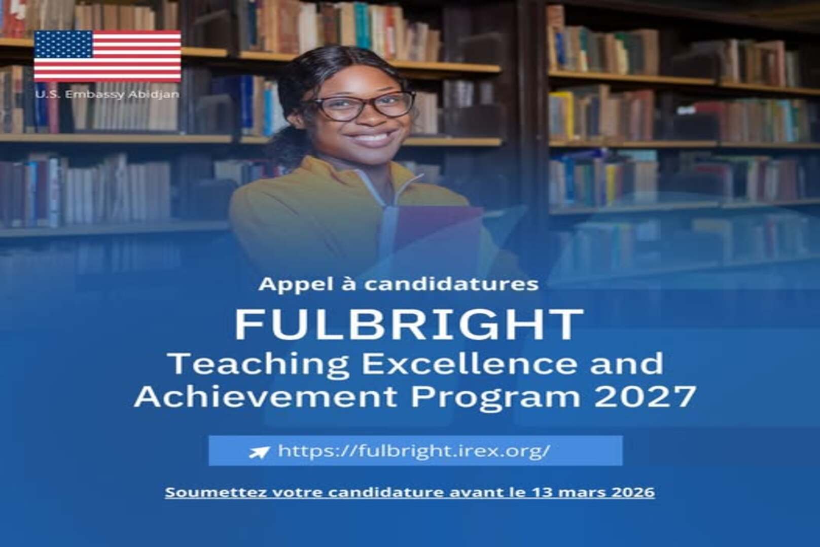 Côte d’Ivoire / United States: Applications for the 2027–2028 Fulbright Program Officially Open